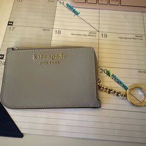 Kate Spade Card holder keychain
